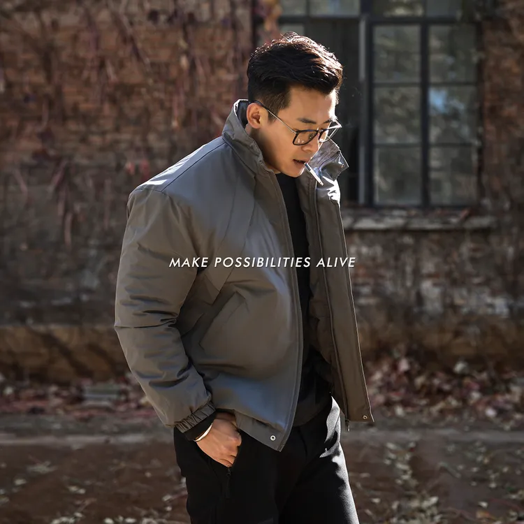 MPA PumpClub冬季“极”美式宽肩三防拼接立领复古纯色百搭户外棉服