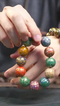 【闪购商品】紫光檀多宝螺钿手串（2.0）