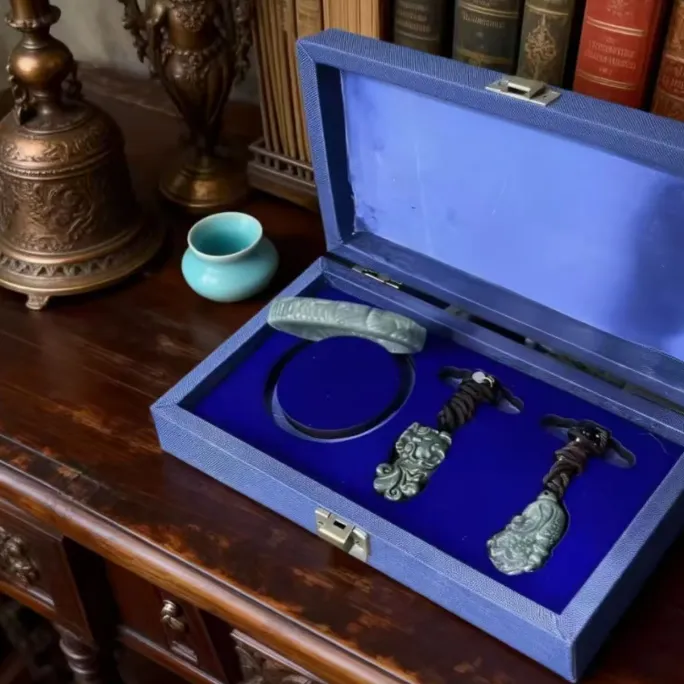 创意饰品蓝水龙凤