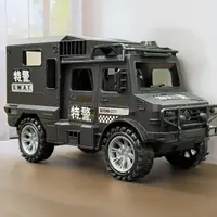 【千】大号惯性装甲车黑色乌尼莫克汽车（电商盒子发货）