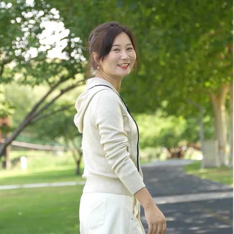 女秋季新款慵懒显瘦简约弹力连帽双拉链撞色上衣