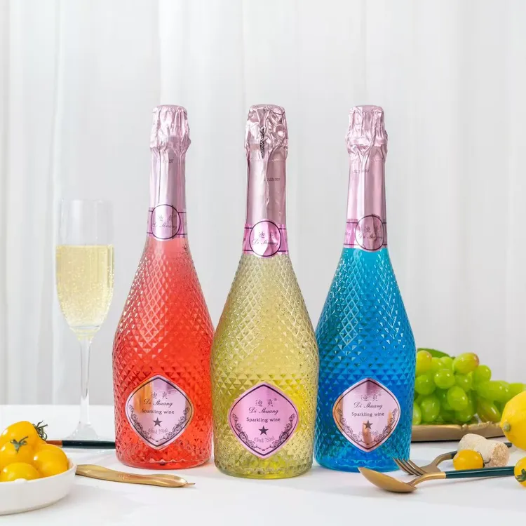 【工厂直发】精品起泡酒气泡酒750ml大容量微醺荔枝蓝莓水蜜桃