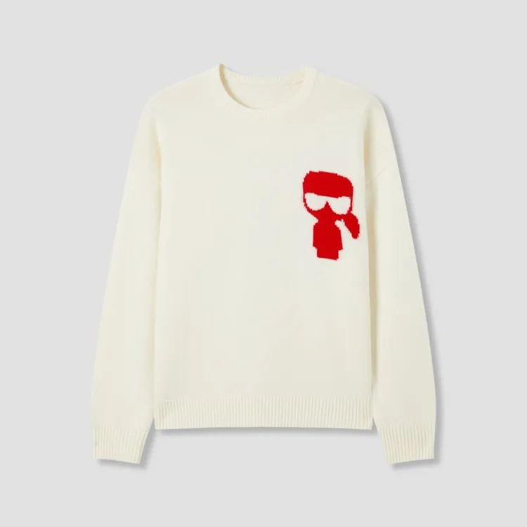 【官方男装】KARL LAGERFELD卡尔拉格斐25款100%绵羊毛毛衣M26X2315