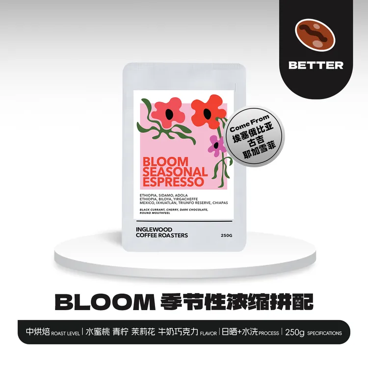 澳洲手冲进口烘焙Bloom季节拼配意式咖啡豆果香0卡黑咖啡早安咖