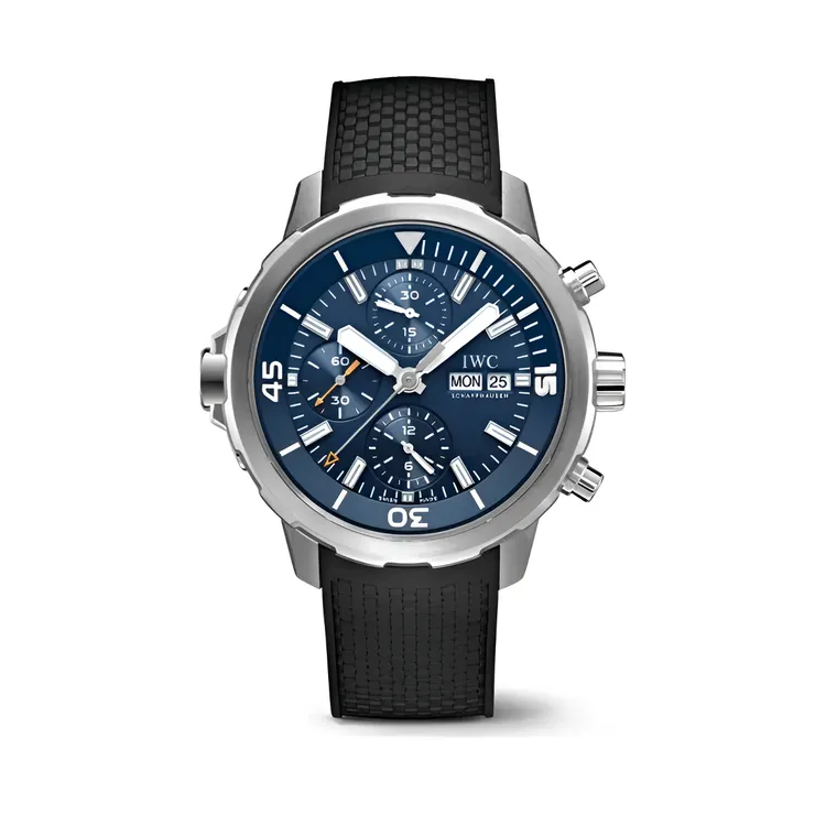99新 IWC/万国 海洋时计潜水计时腕表/300米防水深度/IW376805  