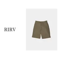 RIRV时髦-“极简主义”浅卡其短裤