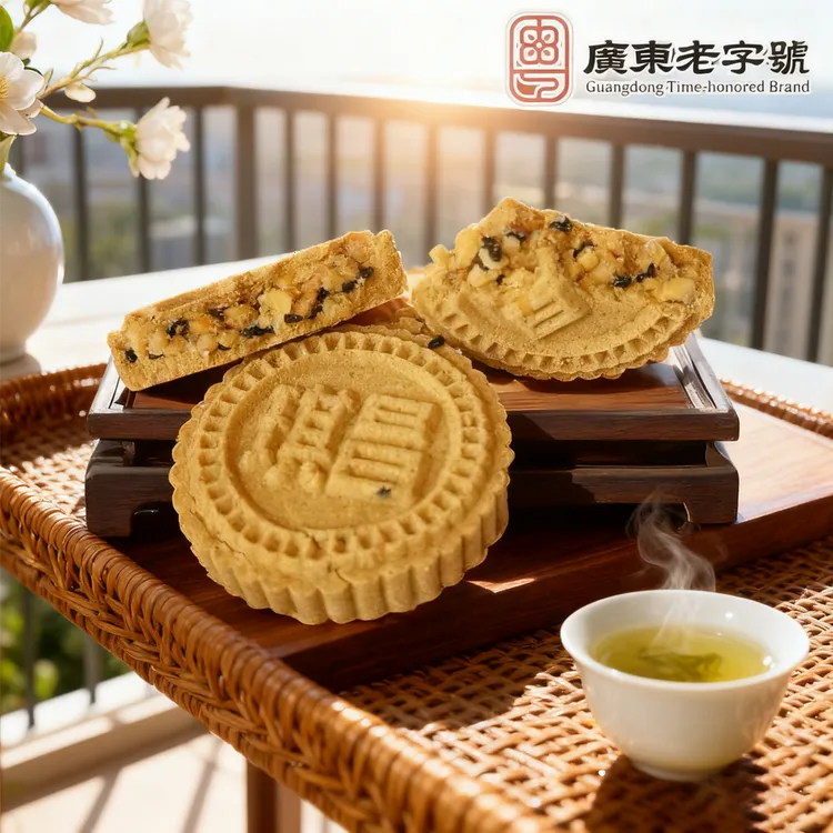 老字号师傅纯手工广东特产香酥糕点休闲零食炒米饼独立包装健康