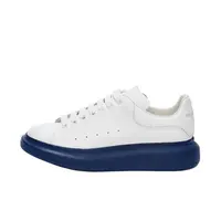 未使用 Alexander McQueen/亚历山大·麦昆 麦昆 小白鞋 蓝色底