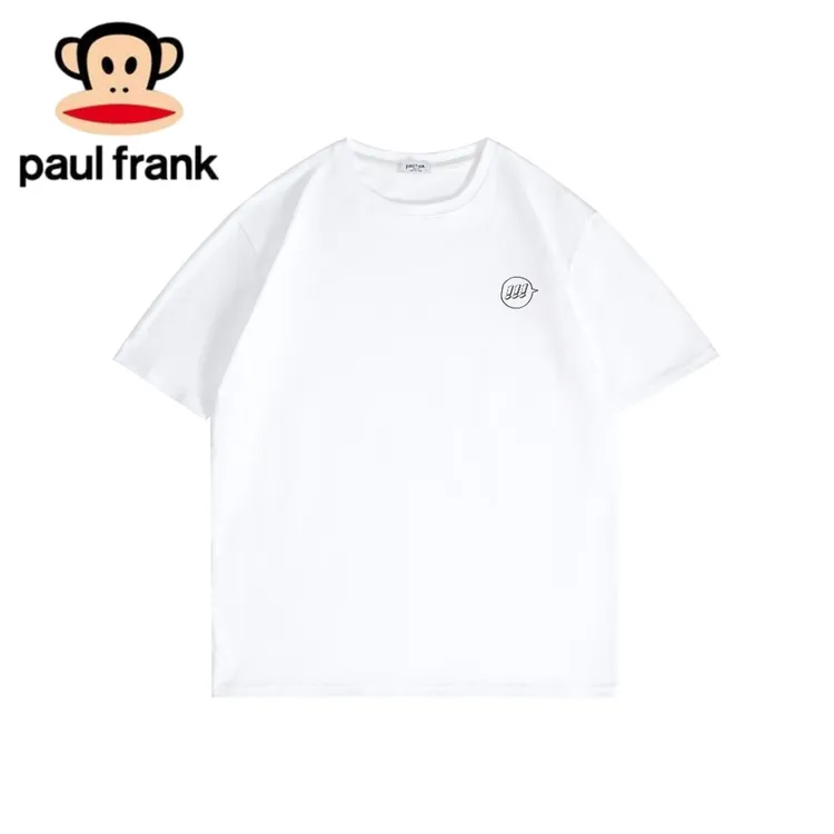 paul frank/大嘴猴男士t恤短袖夏季全棉气质情侣新款男女同款PF02