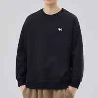 简约刺绣长袖宽松卫衣时尚运动休闲百搭潮流套头