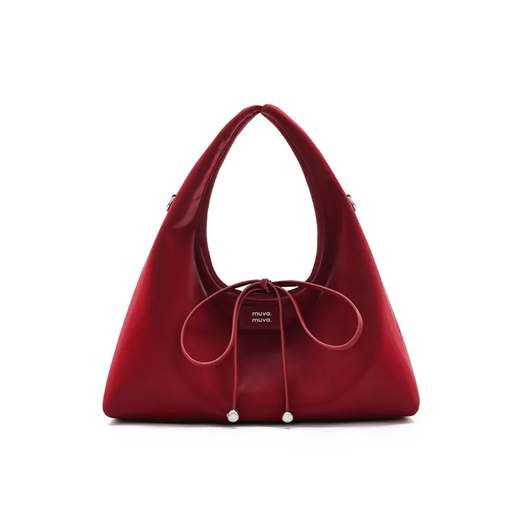 【宋妍菲同款】MUVA三角饭团手提包可单肩斜挎女士小拎包新品618