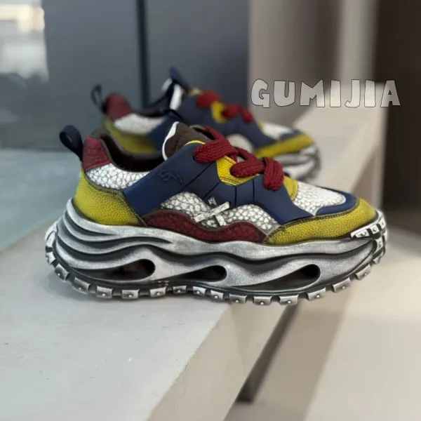 Gumijia/古米茄新款韩版潮流时尚百搭休闲舒适时尚休闲鞋860708