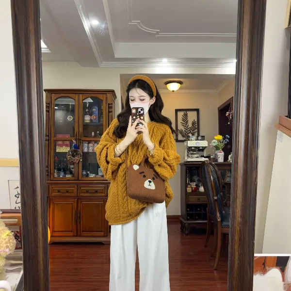 女ins短外套春季休闲风显瘦上衣立领秋季网红针织时尚百搭外穿
