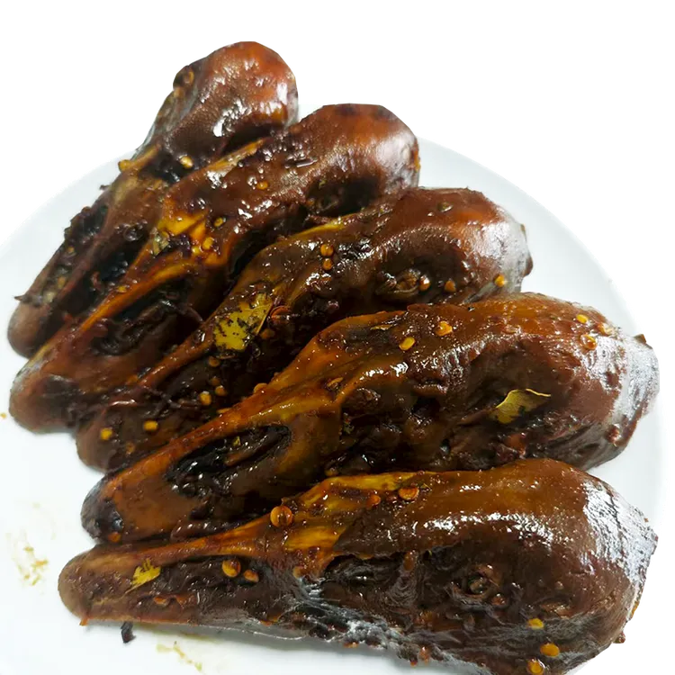 B：口水娃5个装X2黑鸭味大鹅头