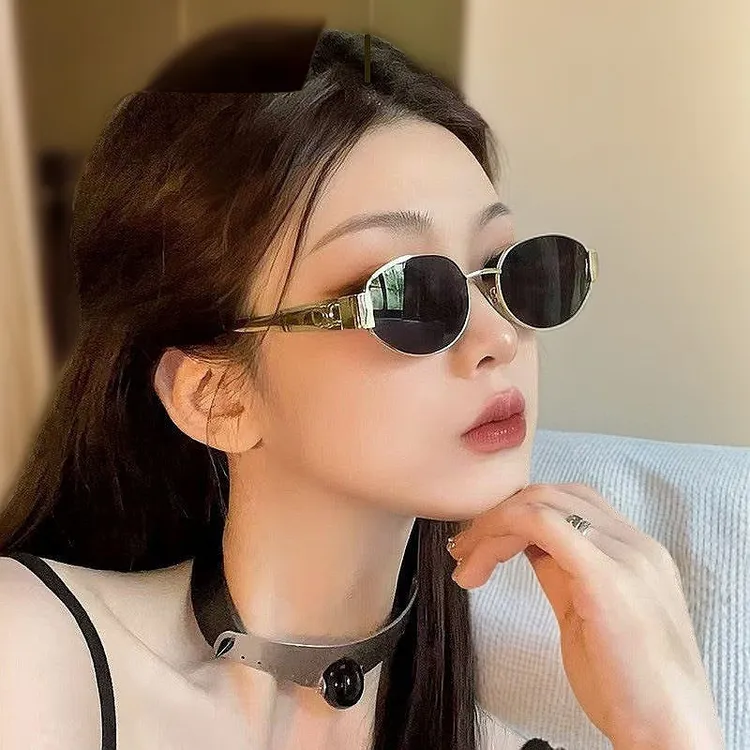 网红时尚复古潮流偏光百搭街拍大框个性防紫外线太阳镜，欧美风通