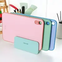 【双X】抗菌小麦砧板套装【带砧板架】