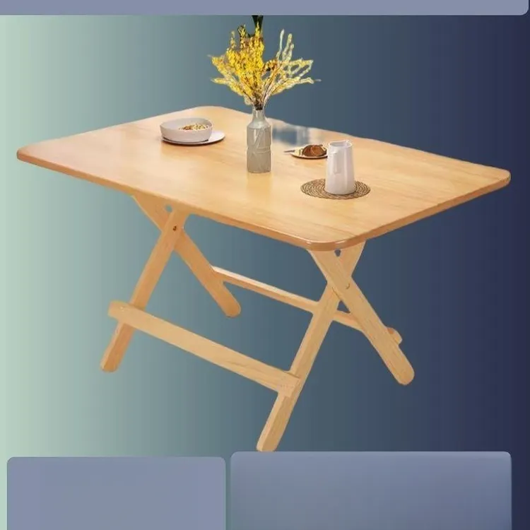 餐桌折叠桌家用小饭桌便携式简易小桌子户外学习地摊桌长方形摆摊