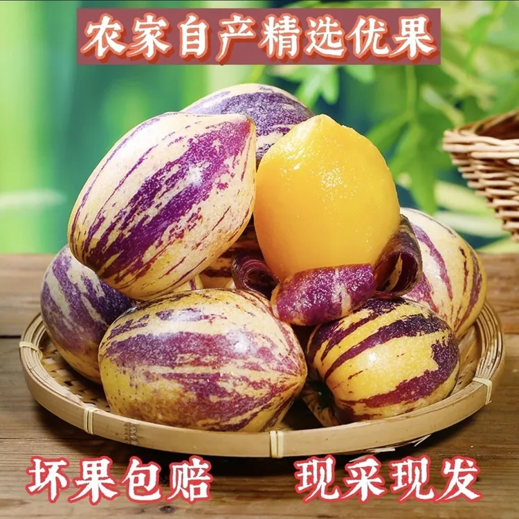 甘肃民勤沙漠人参果清甜多汁黄皮黄肉低糖当季水果（东三省内蒙限）