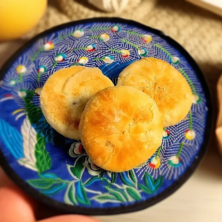 绍兴特产食用苏式月饼传统糕点纯手工烘烤月饼休闲零食小时候味道