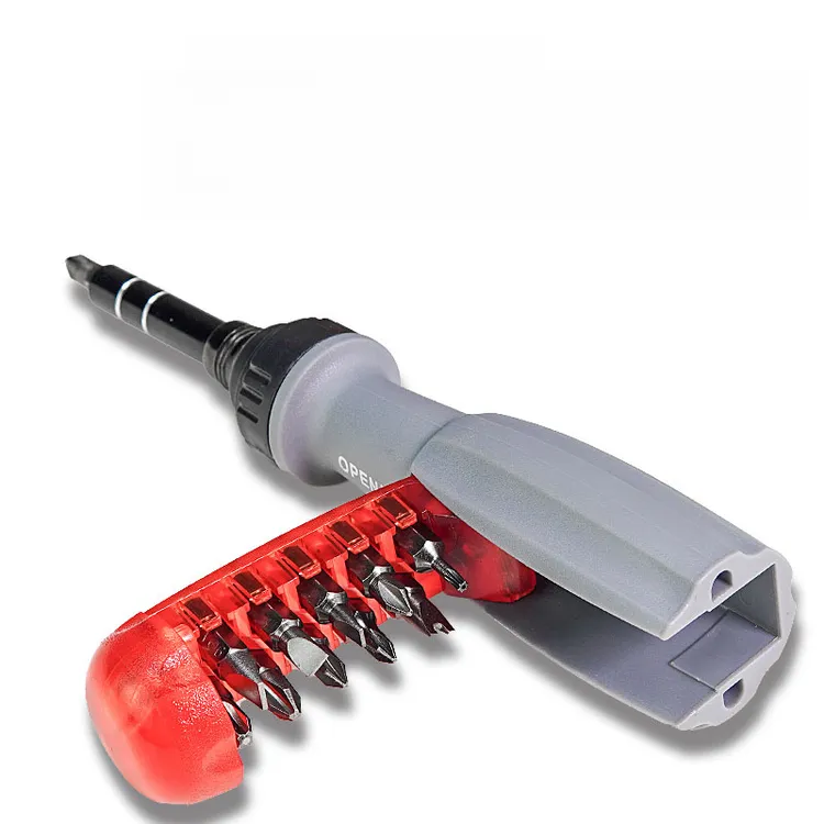 双向棘轮螺丝刀工具套装十字一字异型强磁多角度梅花改刀改锥起子