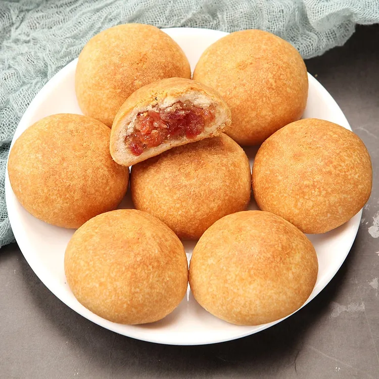 【云南特产】云腿小饼火腿月饼纯手工酥香美味中秋送礼30枚云南月饼
