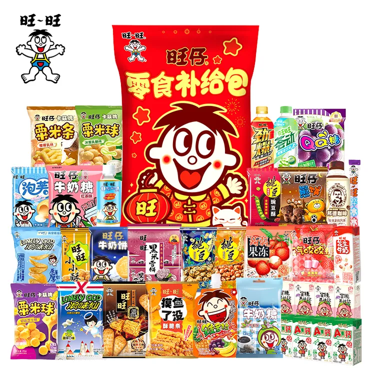 旺旺巨型大礼包3.8kg年货春节送礼休闲零食组合爆款实惠囤货甄选