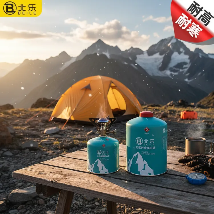 野外户外郊游高山罐高原低洼低温扁气罐具燃气液化丁烷小型煤气瓶