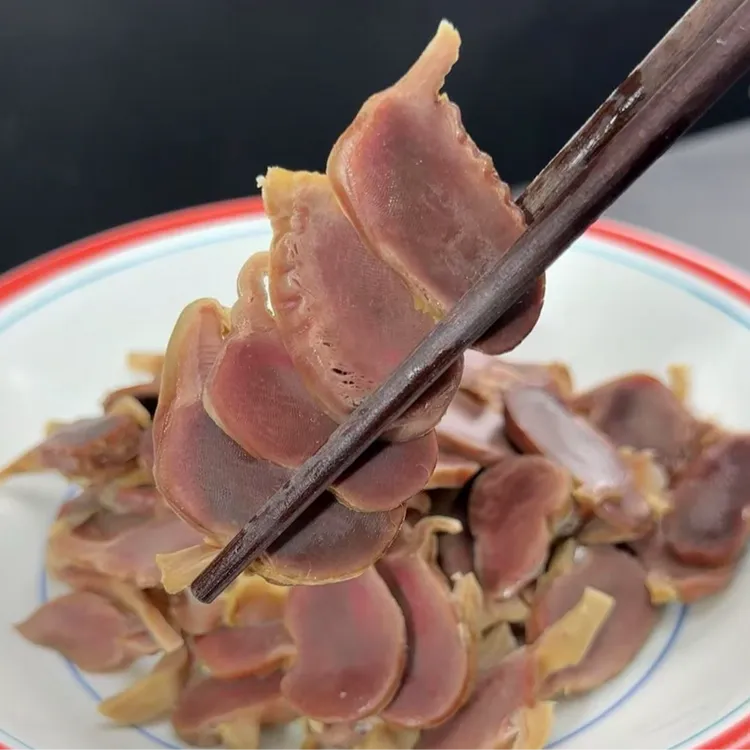 五香咸鹅胗卤水腌制农家特产风干晾晒咸鹅胗（非即食）凉拌下酒下饭