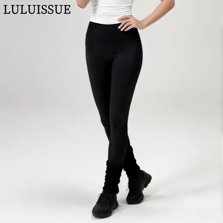 LULUISSUE紧身打底裤亲肤瑜伽裤套装高腰臀部提升普拉提训练外穿