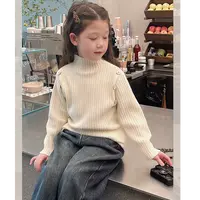 22363高端专享田果果秋冬款毛衣米白