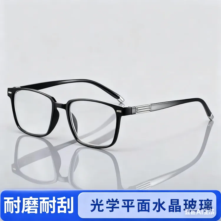 胖姐高档光学平面男女通用中老年高清东海眼镜老花镜花镜男款