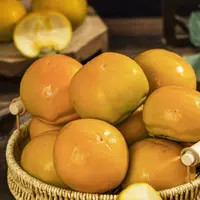 【鹿品味】巧克力脆柿子新鲜冰糖心当应季水果整箱包邮w
