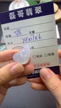 【闪购商品】定制翡翠未镶嵌毛货