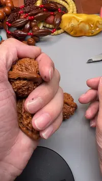 【闪购商品】文玩核桃把件精品文玩核桃一对