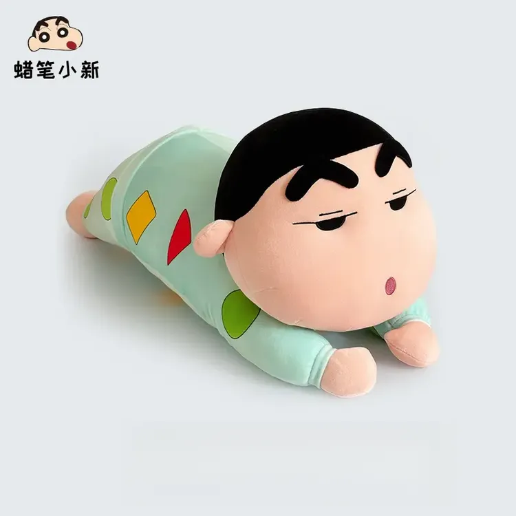 原创蜡笔小新玩偶趴睡小新抱枕毛绒玩具睡觉抱生日礼物送女生M450