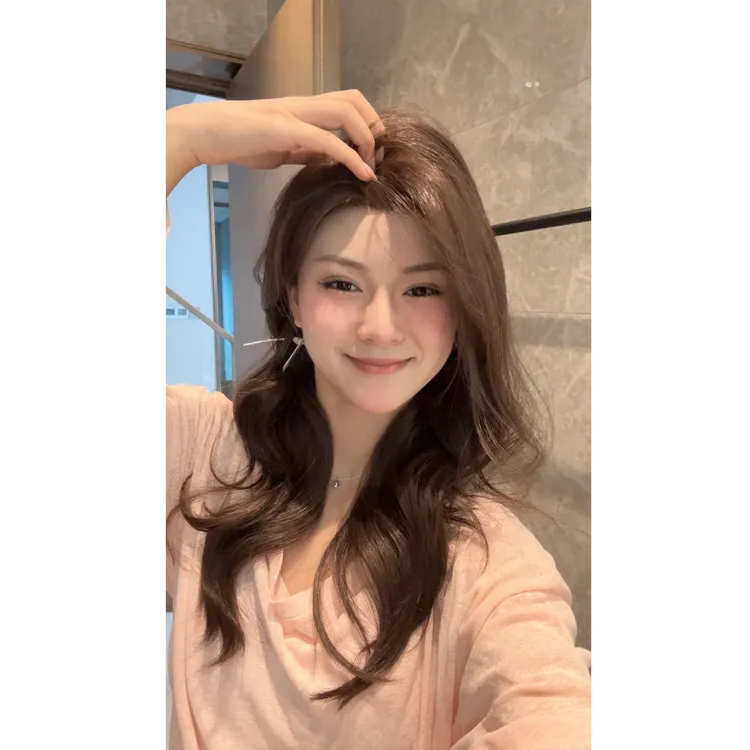 涵涵专属《露丝2.0》黑茶棕色气质高层次卷发大面积蕾丝假发女