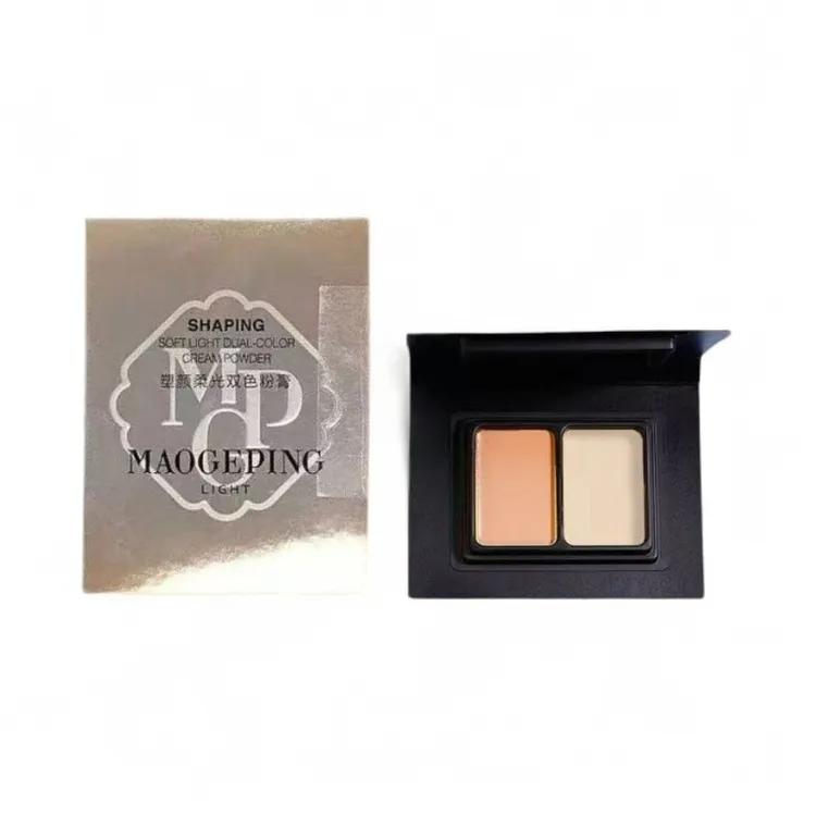 MAOGEPING/毛戈平毛戈平塑颜柔光双色粉膏浓缩型粉底液细腻4g