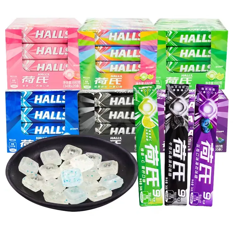 薄荷糖午夜风暴强劲清凉特强清新口气润喉糖果水果味劲凉零食