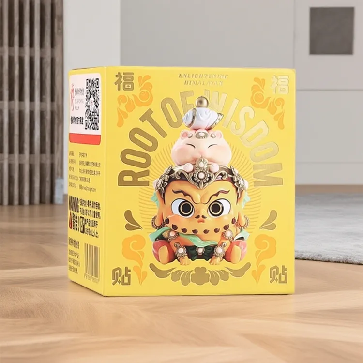 福福贴贴慧根系列手办艺术国潮潮玩盲盒