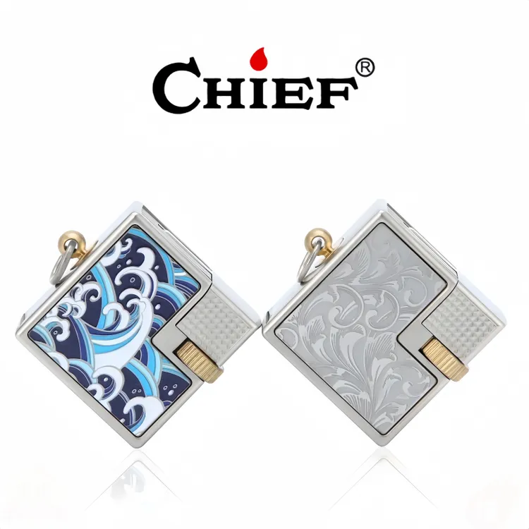 CHIEF煤油迷你打火机二代小钢炮个性挂件金属创意礼品男士礼物