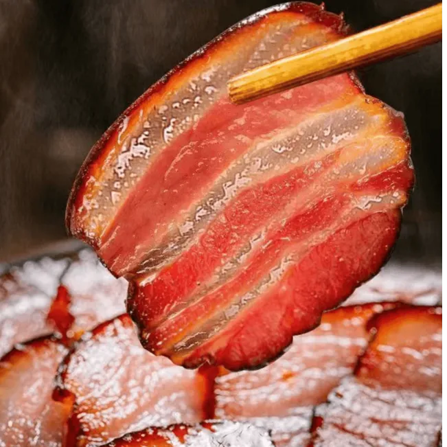 【腊冬至】柴火烟熏腊五花肉肥而不腻瘦不柴肉质紧实腊味恩施土特产