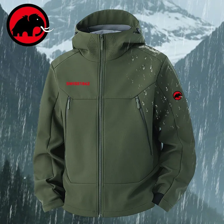 MEUMAVT猛犸软壳冲锋衣户外防风男女款秋冬保暖夹克冲锋衣外套