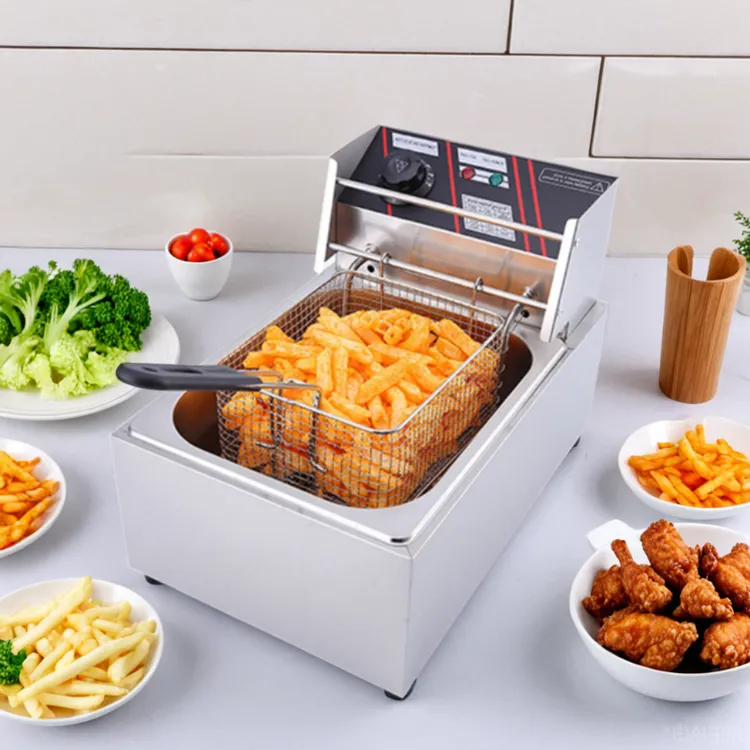 专用炸串锅炉大容量加厚多功能锅炸炉电炸锅厨具摆摊油炸锅商用