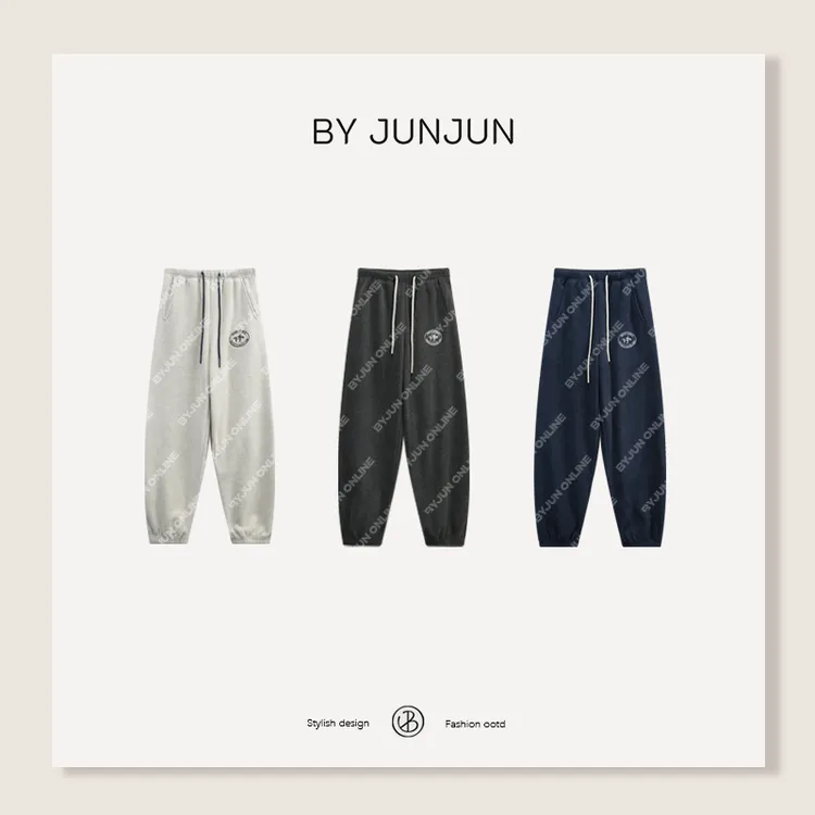ByJunjun【赛马颗粒】无侧缝显瘦颗粒保暖裤百搭松紧腰休闲裤