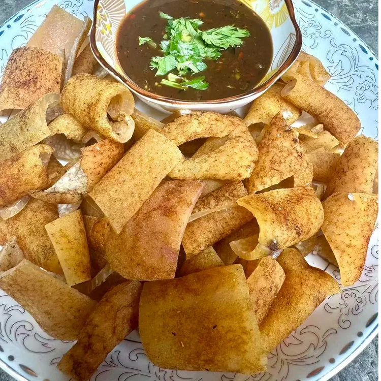 【烧猪皮】云南保山土猪猪皮烧猪皮院院