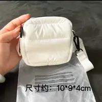 纳斯【K396】白色帆布袋化妆包购物袋收纳袋大号简约小众便携