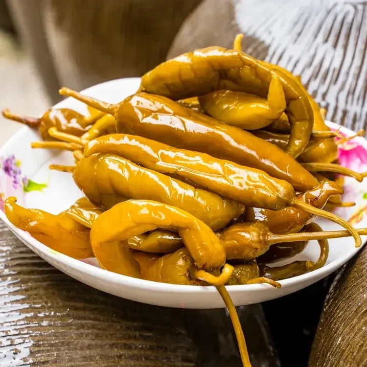 【农家特产】酸辣椒 传统手工腌辣椒泡辣椒咸酸辣老坛下饭菜Y