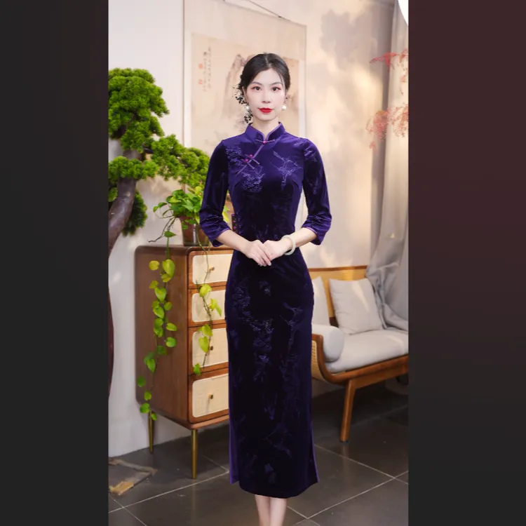 明月来 2025清凉改良旗袍气质日常优雅修身显瘦中国风旗袍夏季