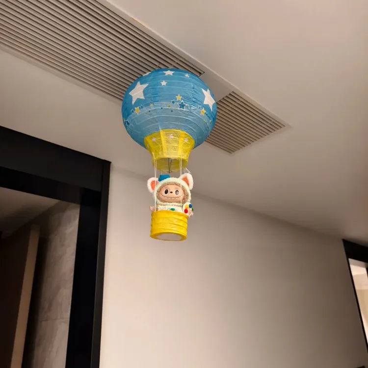 热气球纸灯笼装饰品商场店庆幼儿园走廊吊饰生日派对庆典会场布置