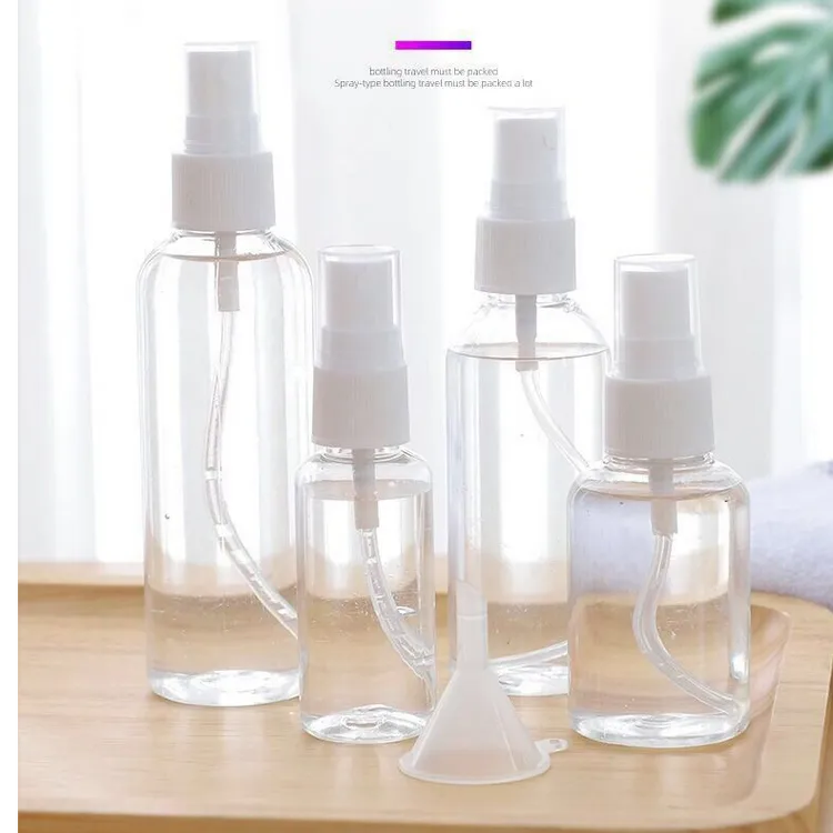 【送漏斗】旅行分装瓶酒精喷壶消毒水细雾浇花洒化妆水用种花喷雾壶